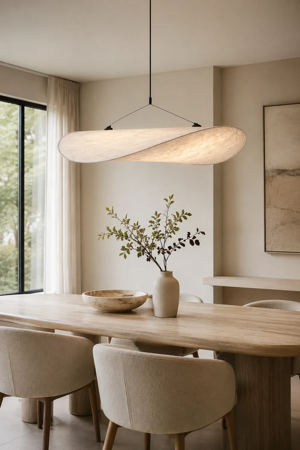 Tense Tyvek Pendant Lamp - Lumpaz