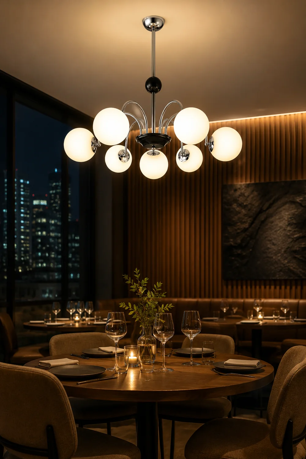BotimI Globe Chandelier - Lumpaz