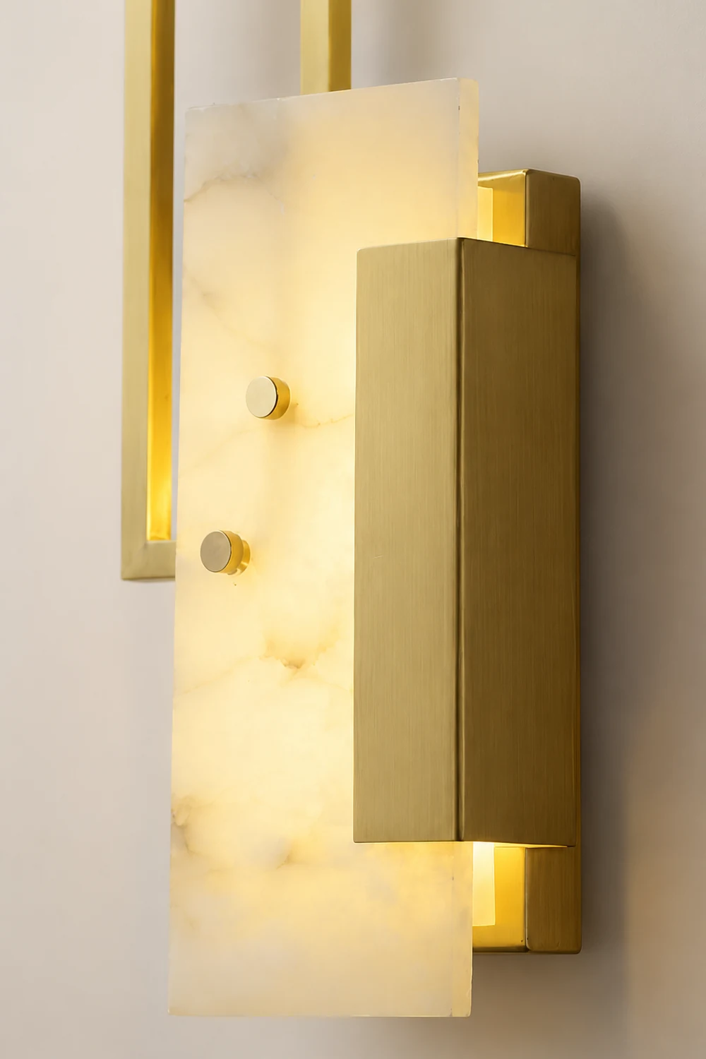 Althea Alabaster Wall Sconce - Lumpaz