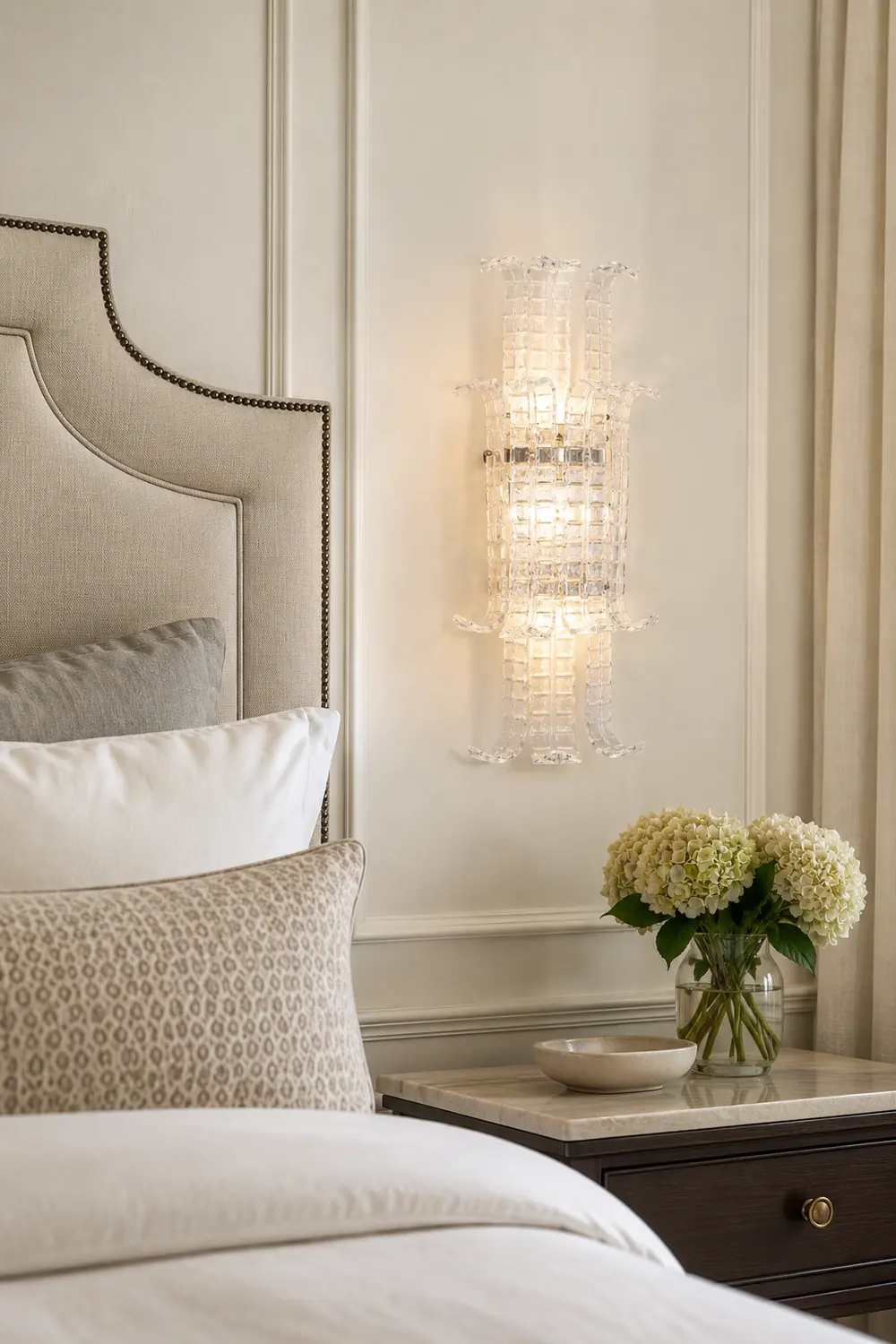 Aveline Murano Glass Wall Sconce - Lumpaz