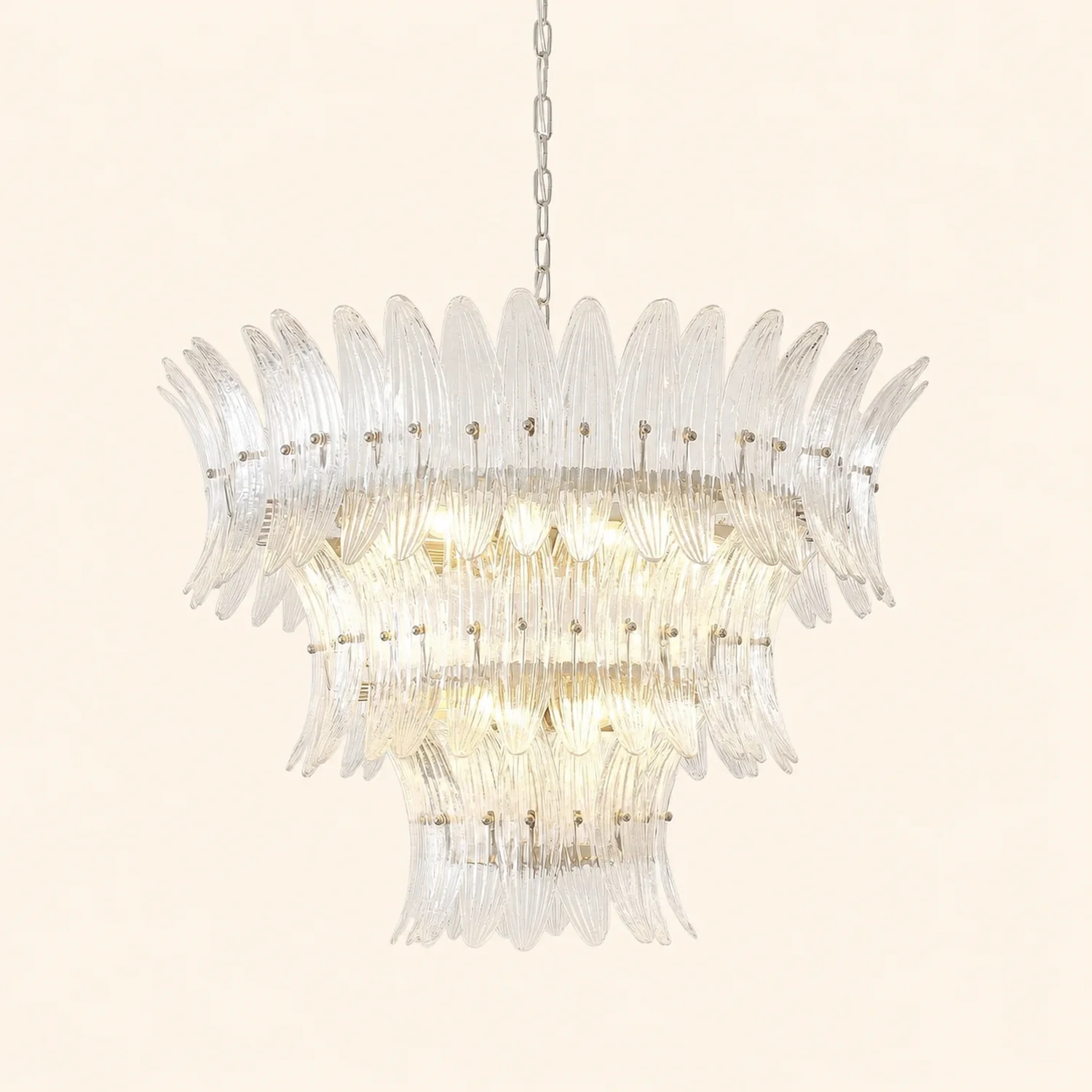 Murano Palmette Chandelier - Lumpaz