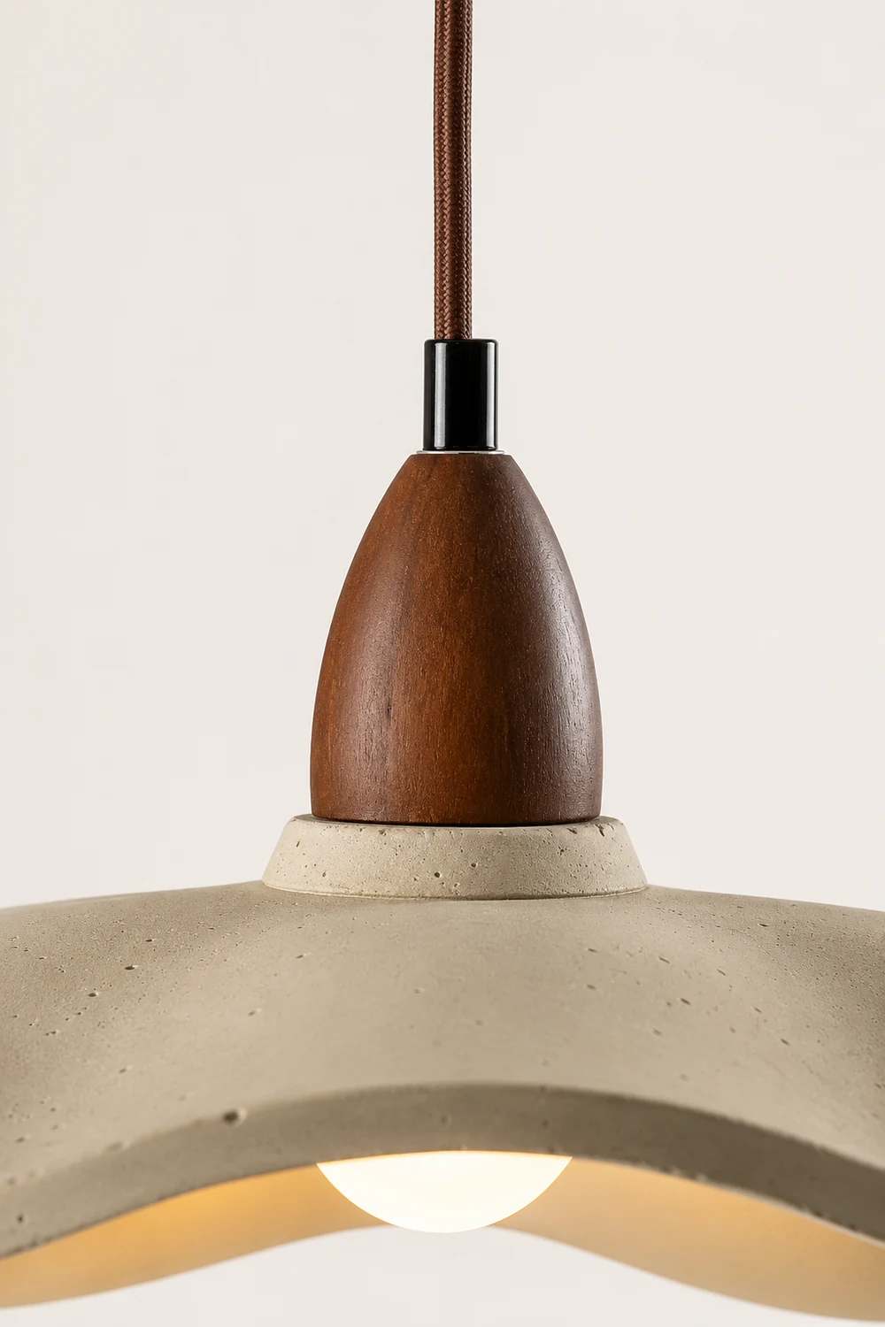 Cement Wave Pendant Light - Lumpaz