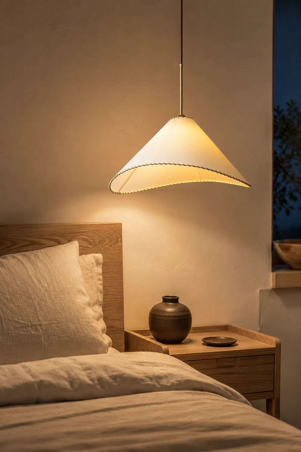 Twisted Shade Pendant Lamp - Lumpaz