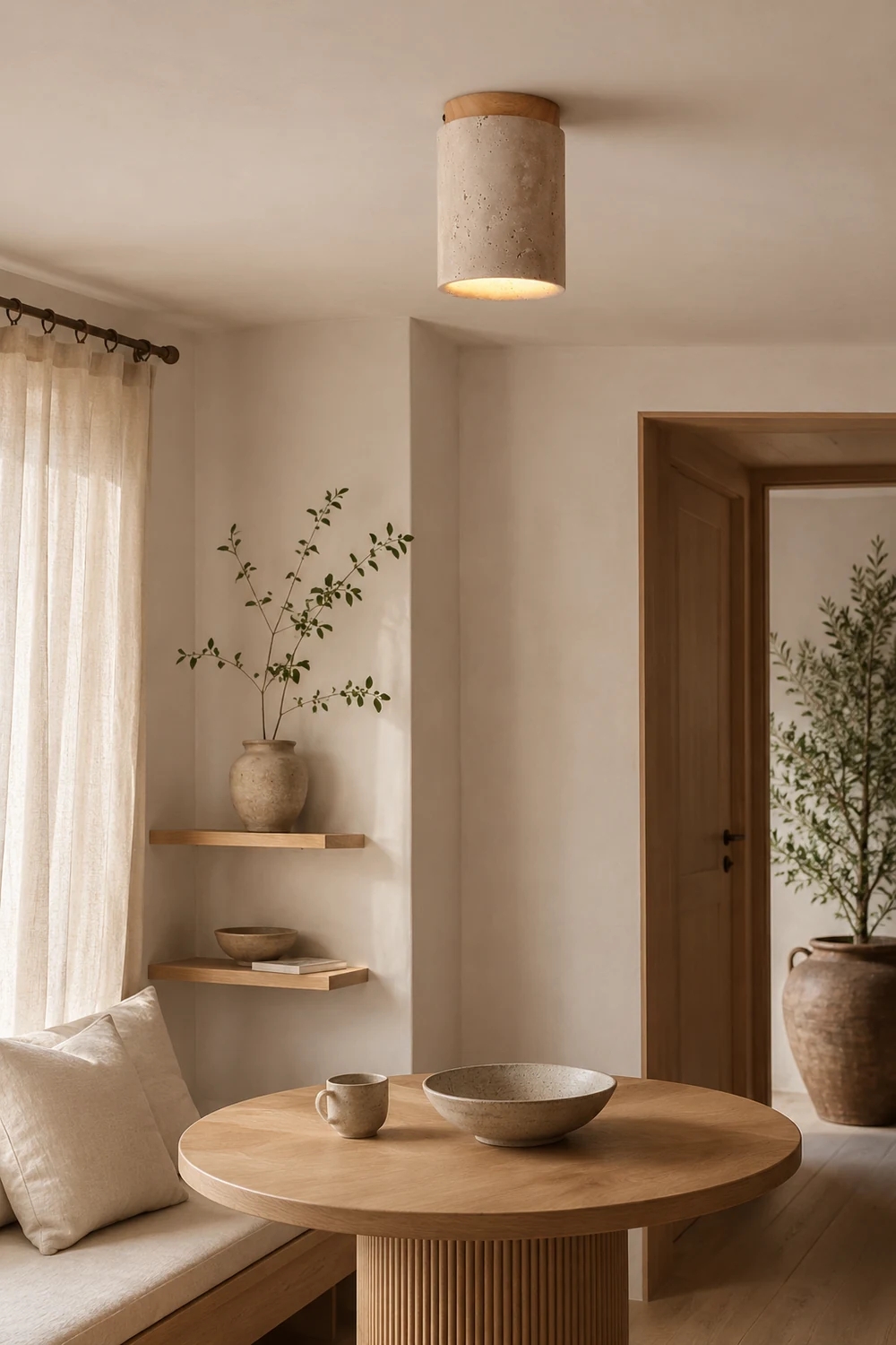 Terra Cylinder Ceiling Light - Lumpaz