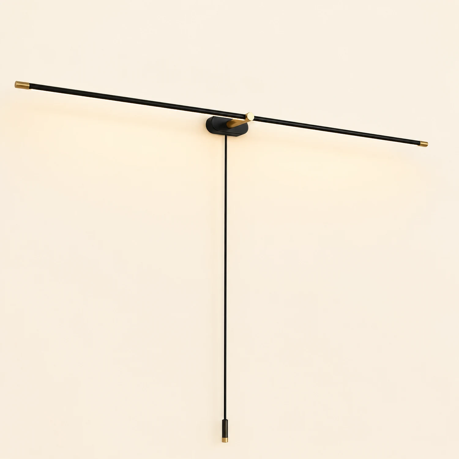 Minimalist Linear Plug-in Wall Lamp - Lumpaz