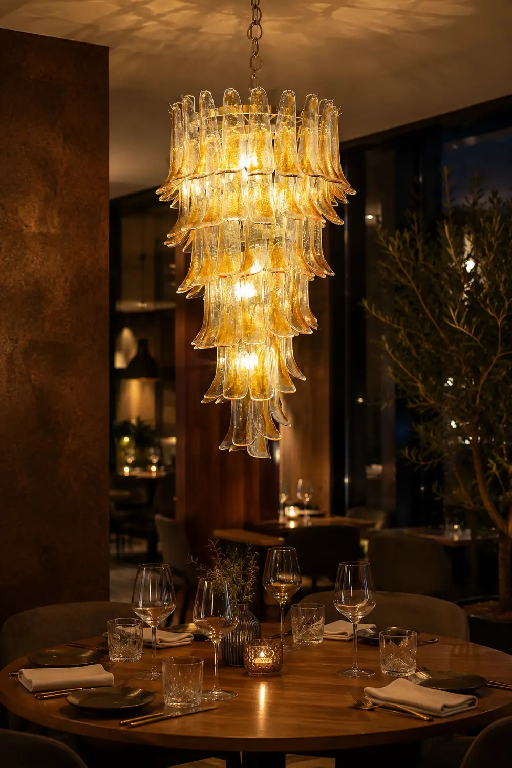 Marigold Murano Chandelier - Lumpaz