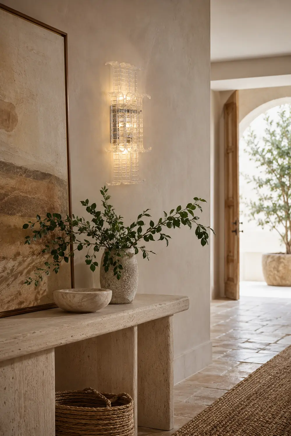 Aveline Murano Glass Wall Sconce - Lumpaz