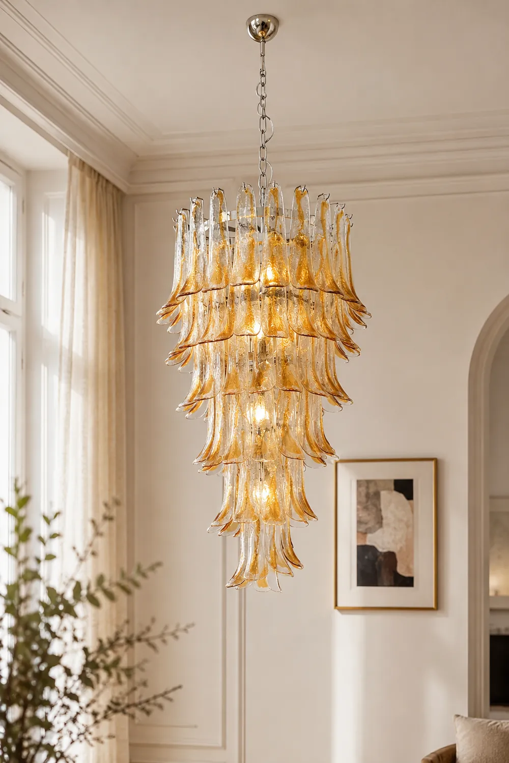 Marigold Murano Chandelier - Lumpaz