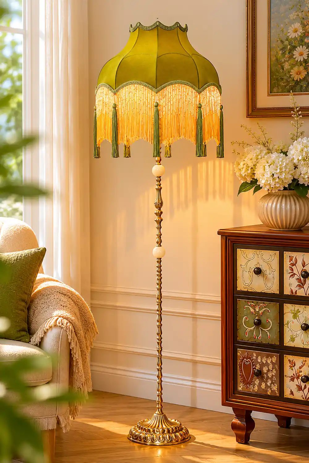 Kennedy Fabric Floor Lamp - Lumpaz