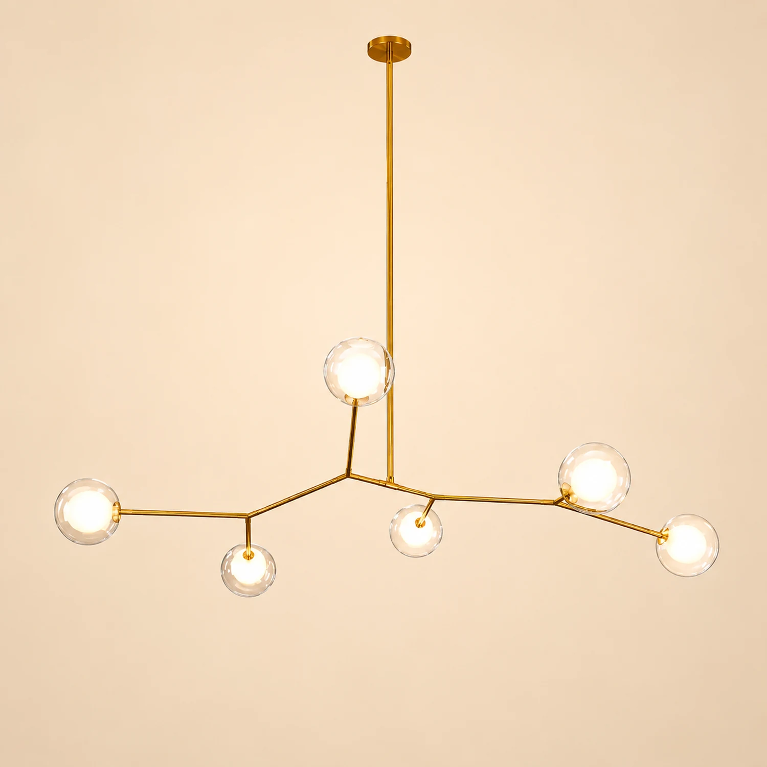 Molecular Glass Balls Chandelier - Lumpaz