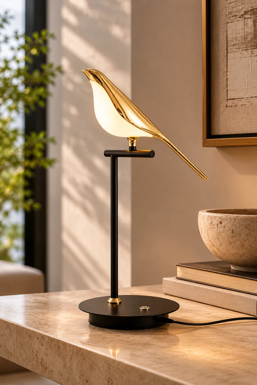 Magpie Perch Table Lamp - Lumpaz