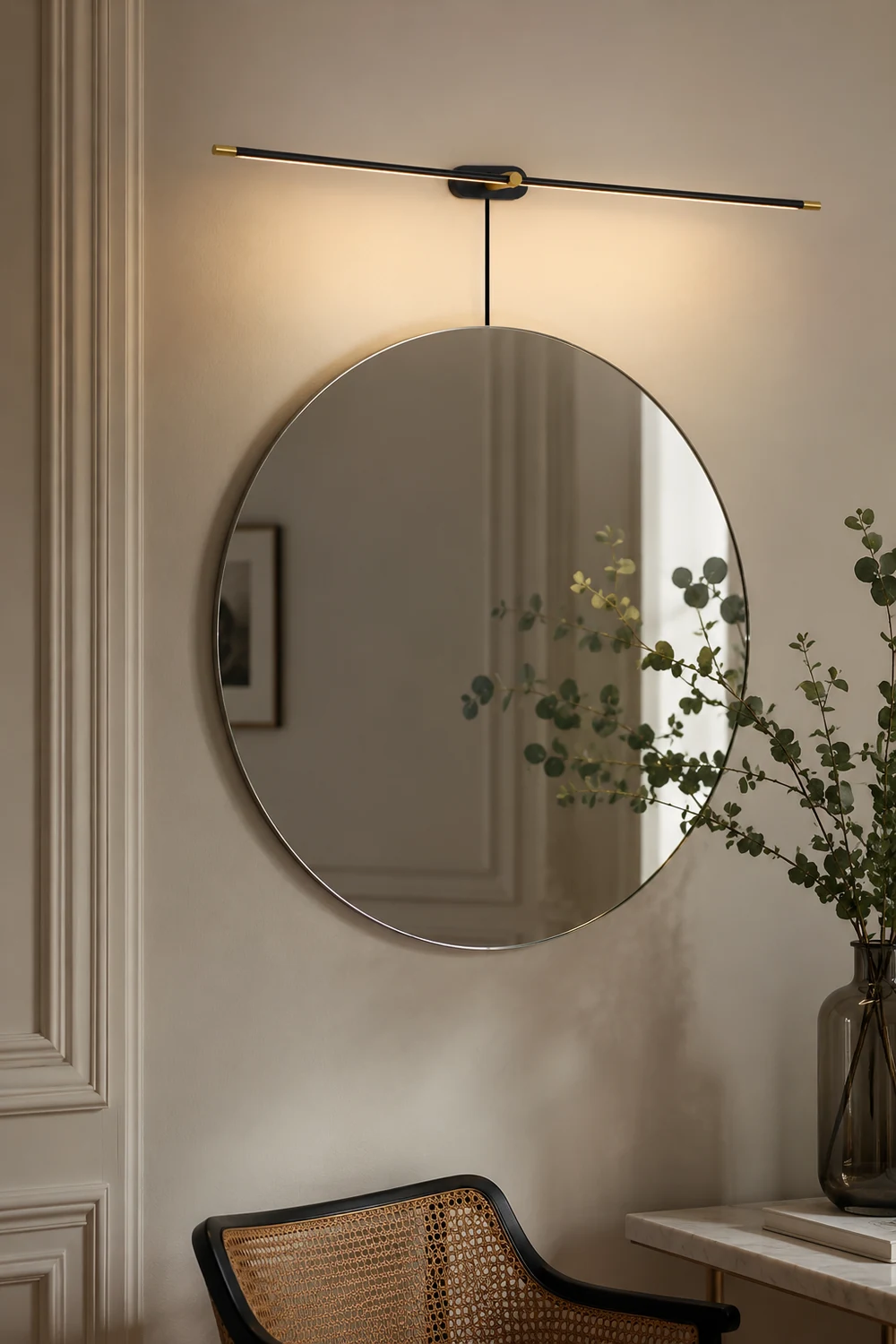 Minimalist Linear Plug-in Wall Lamp - Lumpaz