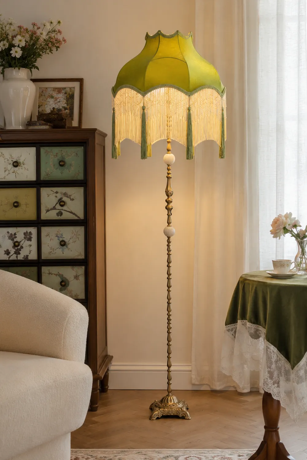 Kennedy Fabric Floor Lamp - Lumpaz