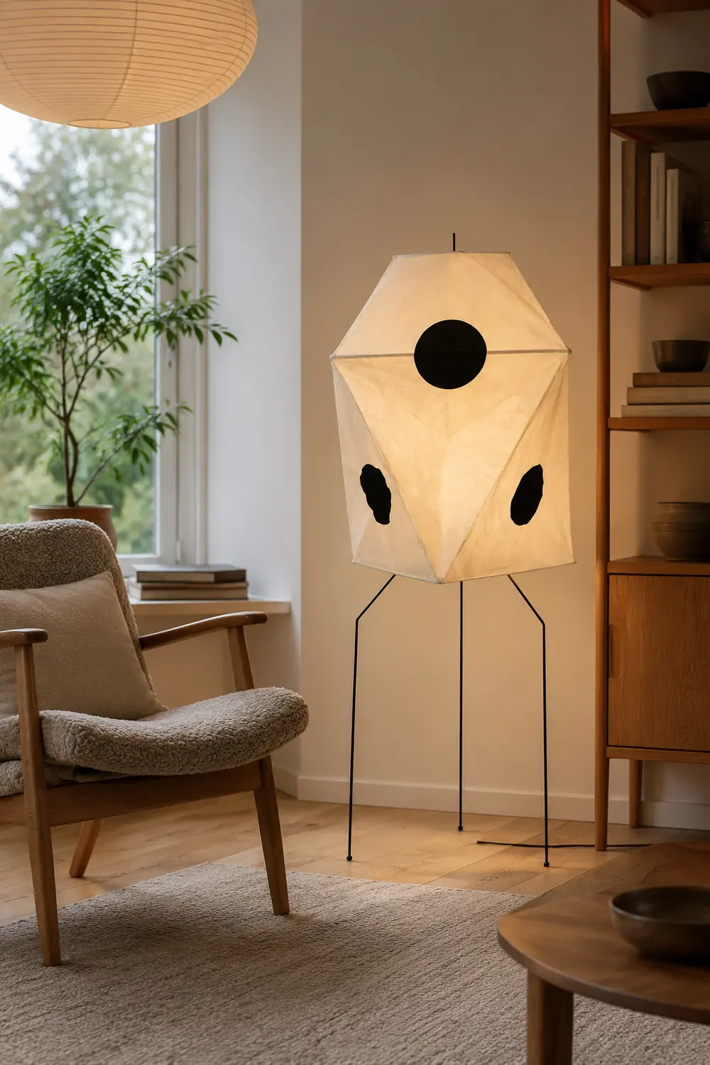 Origami Lantern Floor Lamp - Lumpaz