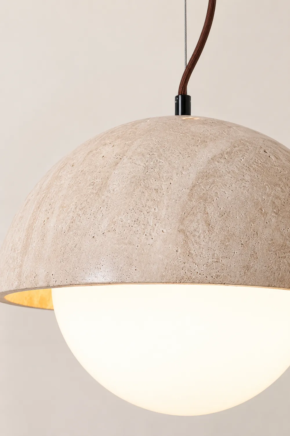 Crescent Glow Pendant Lamp - Lumpaz