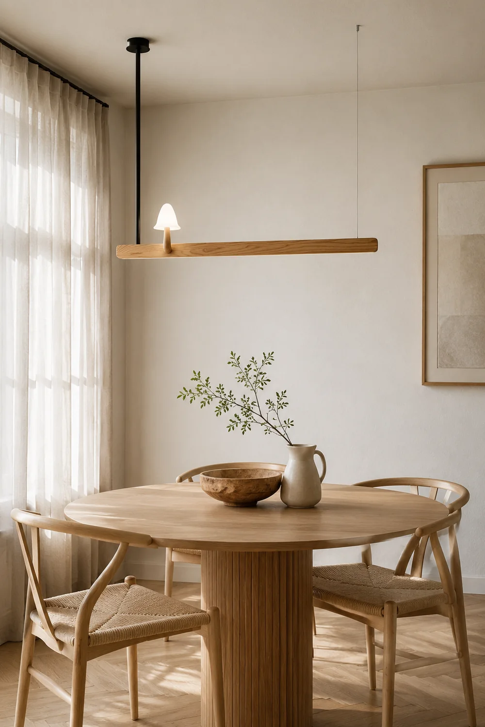 Mushroom Beam Chandelier - Lumpaz