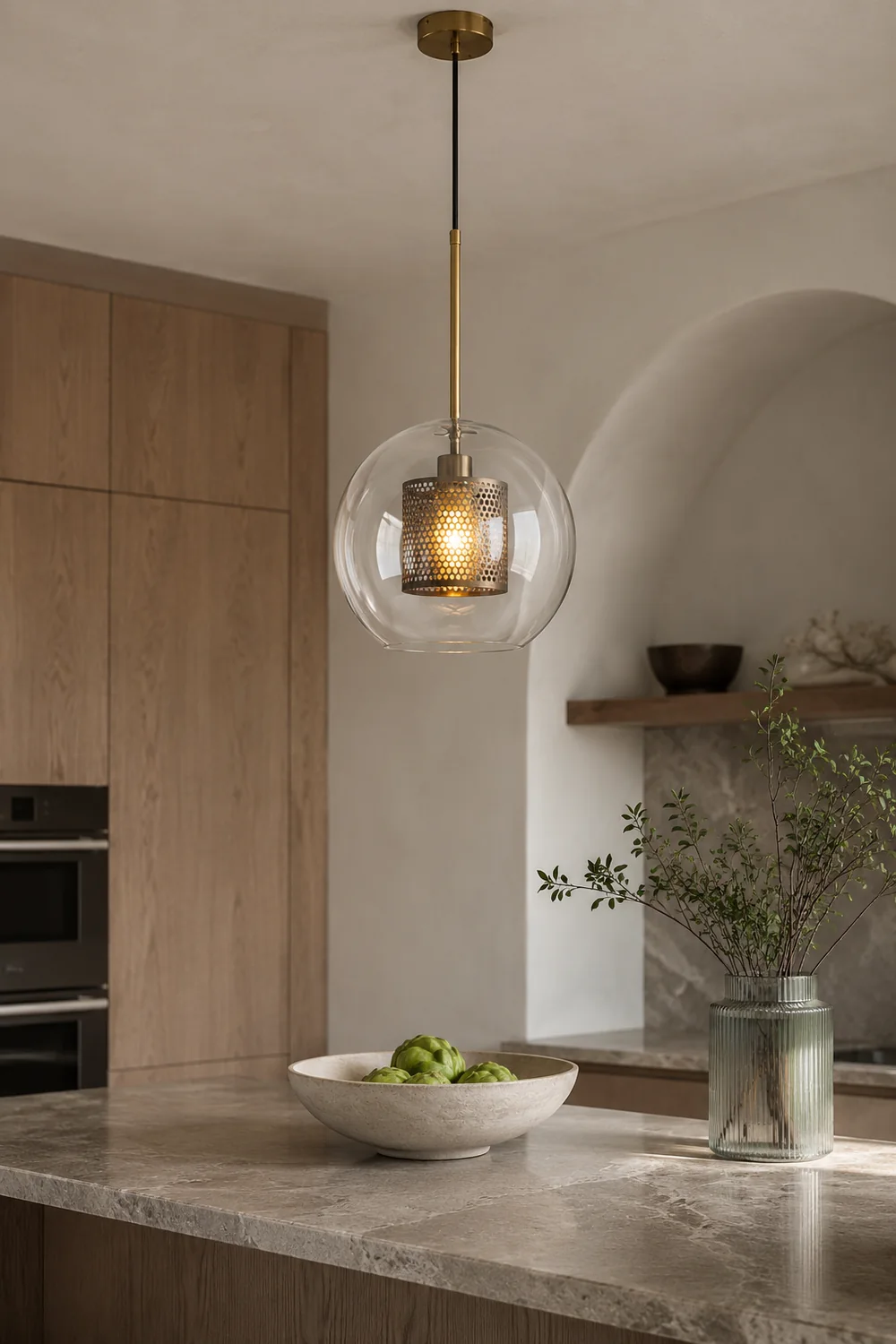 Chiswick Glass Pendant Light - Lumpaz
