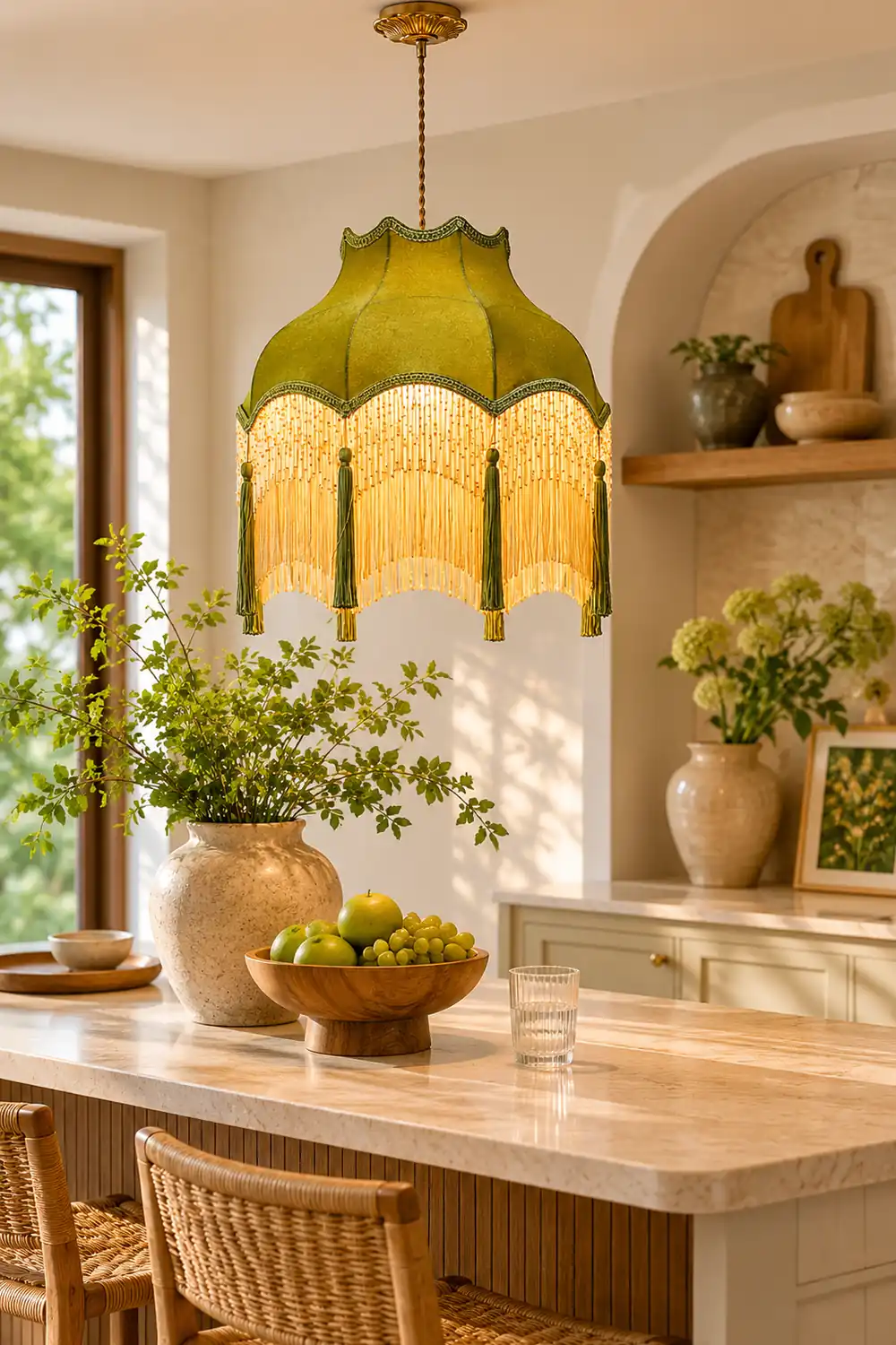 Kennedy Fabric Pendant Lamp - Lumpaz