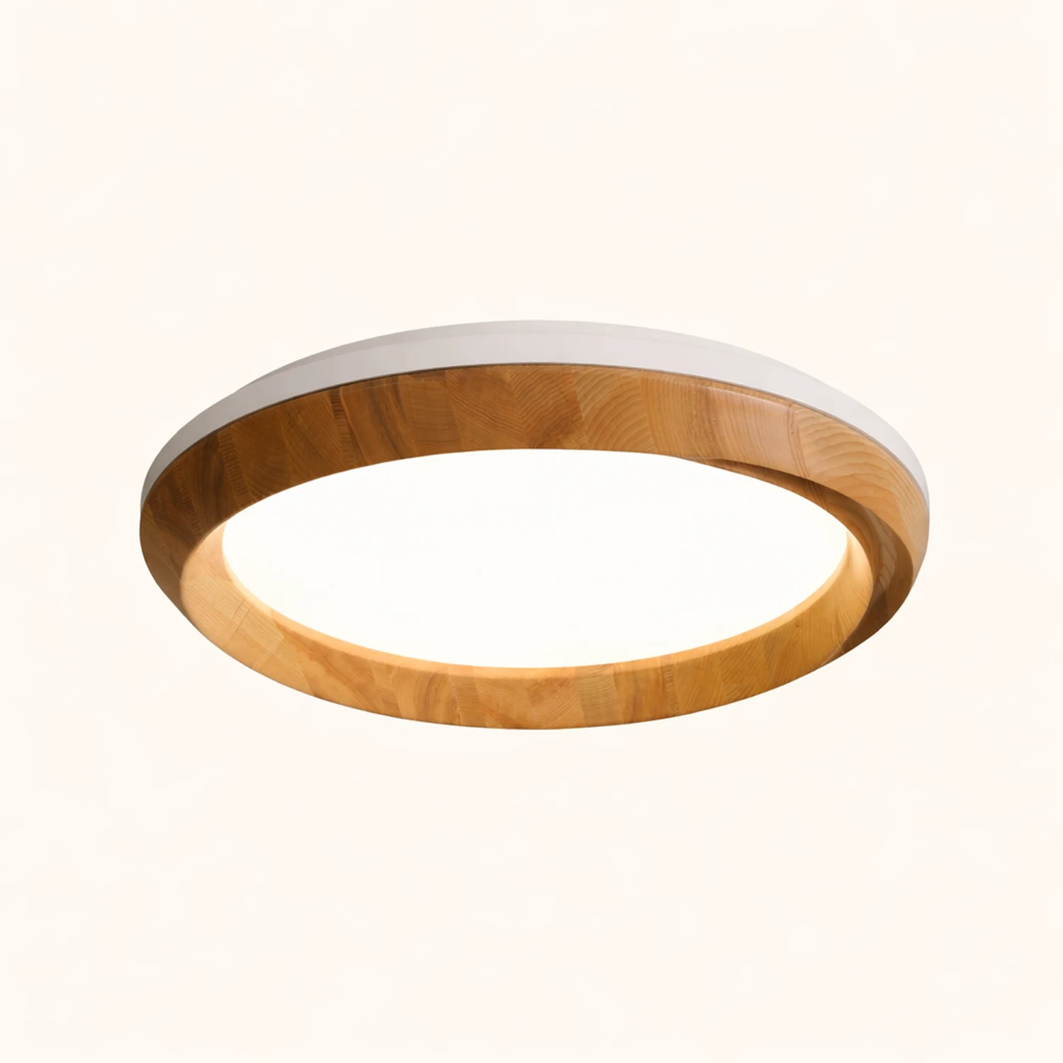 Ripple Wood Ceiling Light - Lumpaz