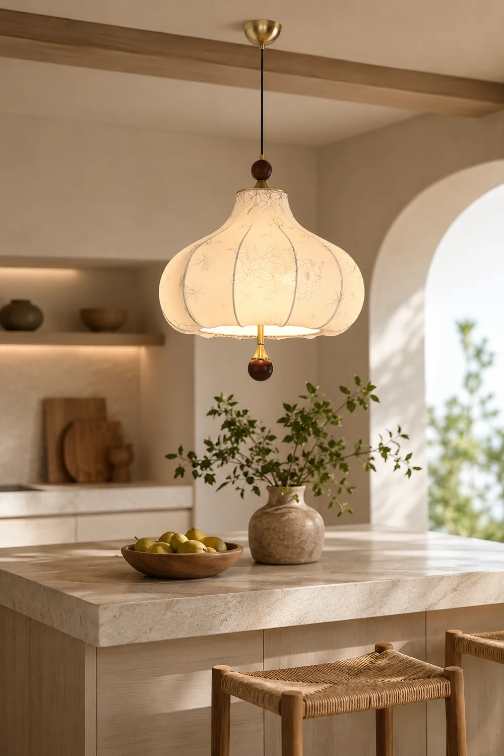 Chestnut Bloom Pendant Lamp - Lumpaz