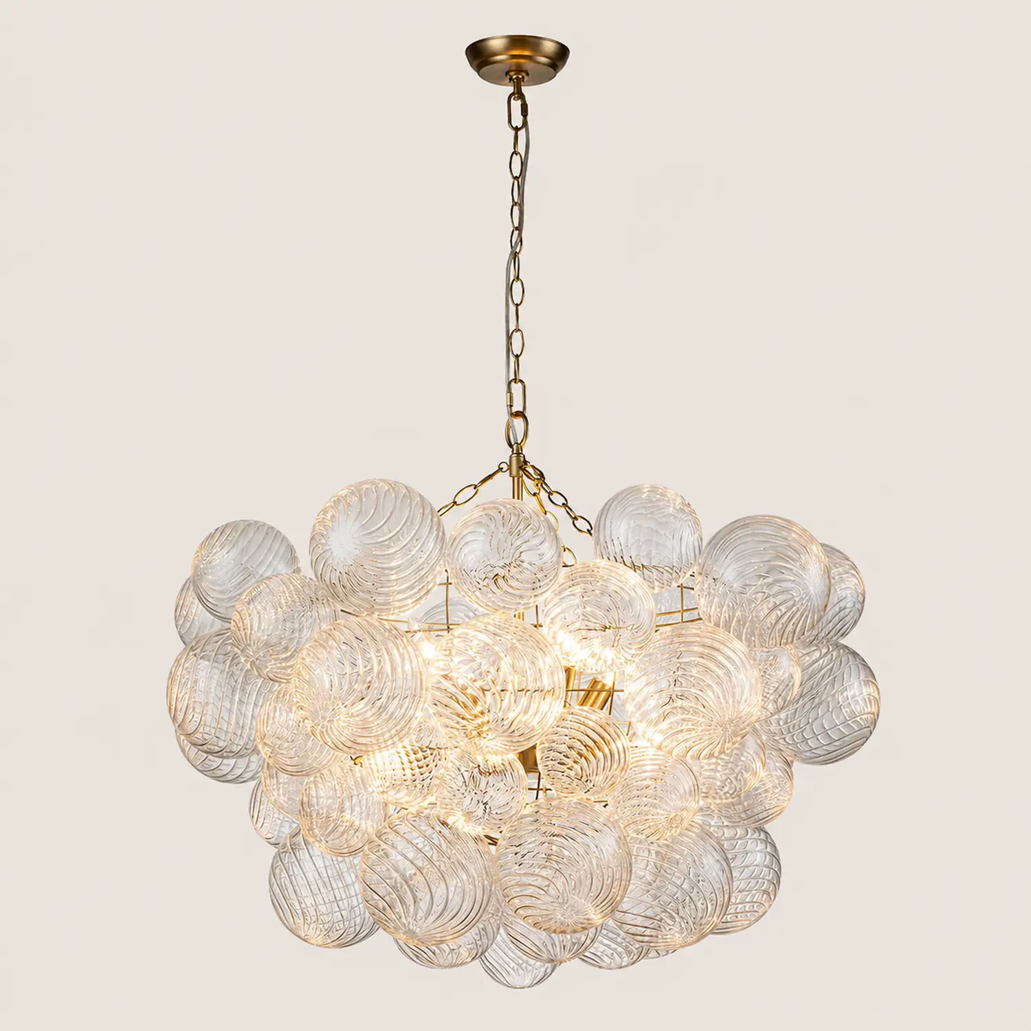 Glass Ball Bubbles Chandelier - Lumpaz