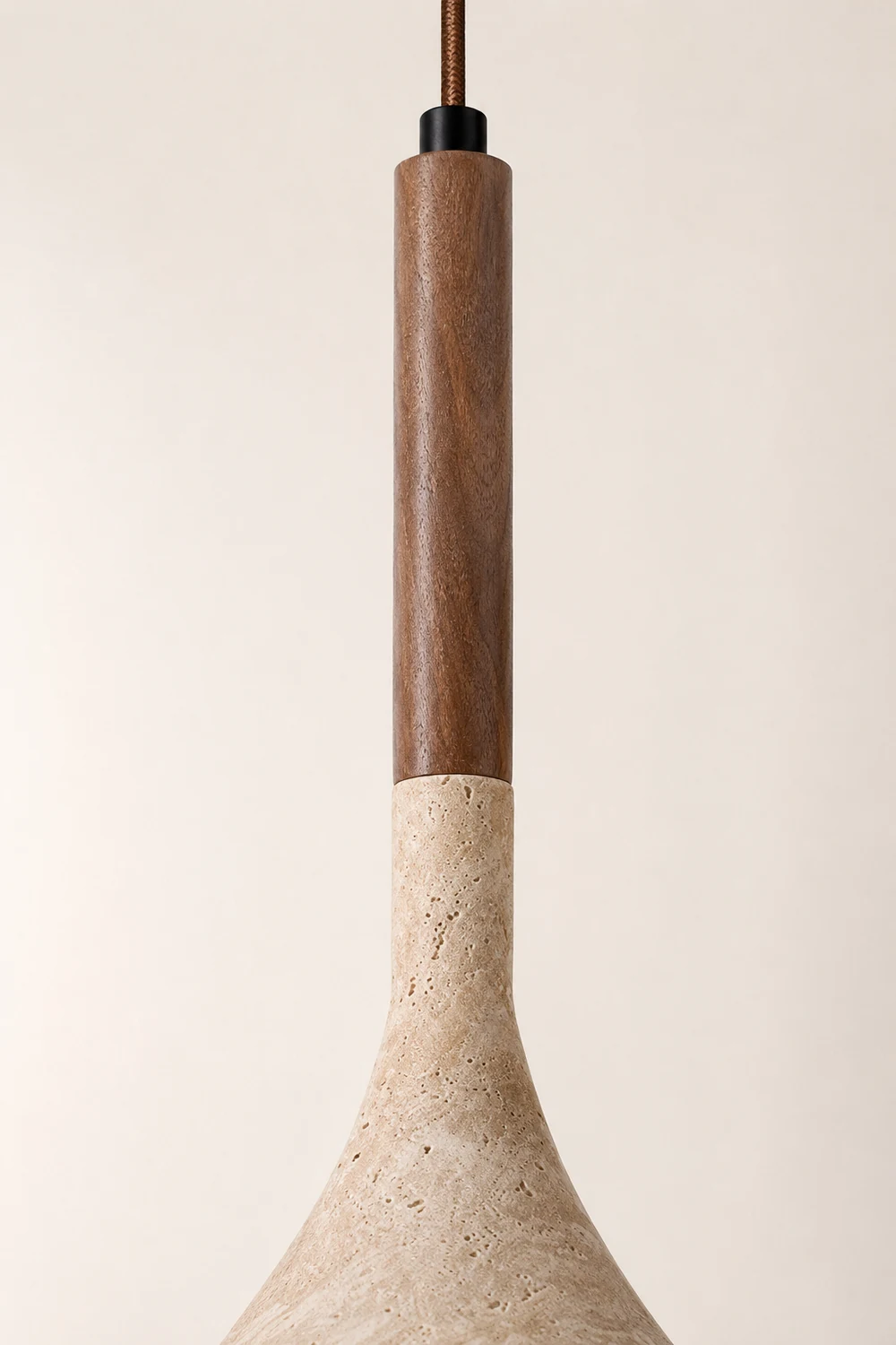 Aplomb Travertine Pendant Lamp - Lumpaz