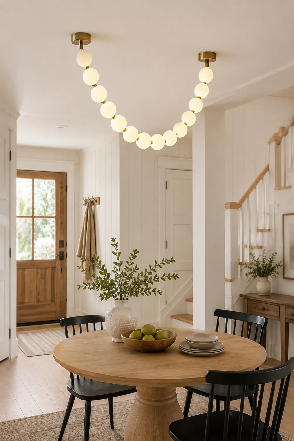 Pearl Necklace Balls Chandelier - Lumpaz