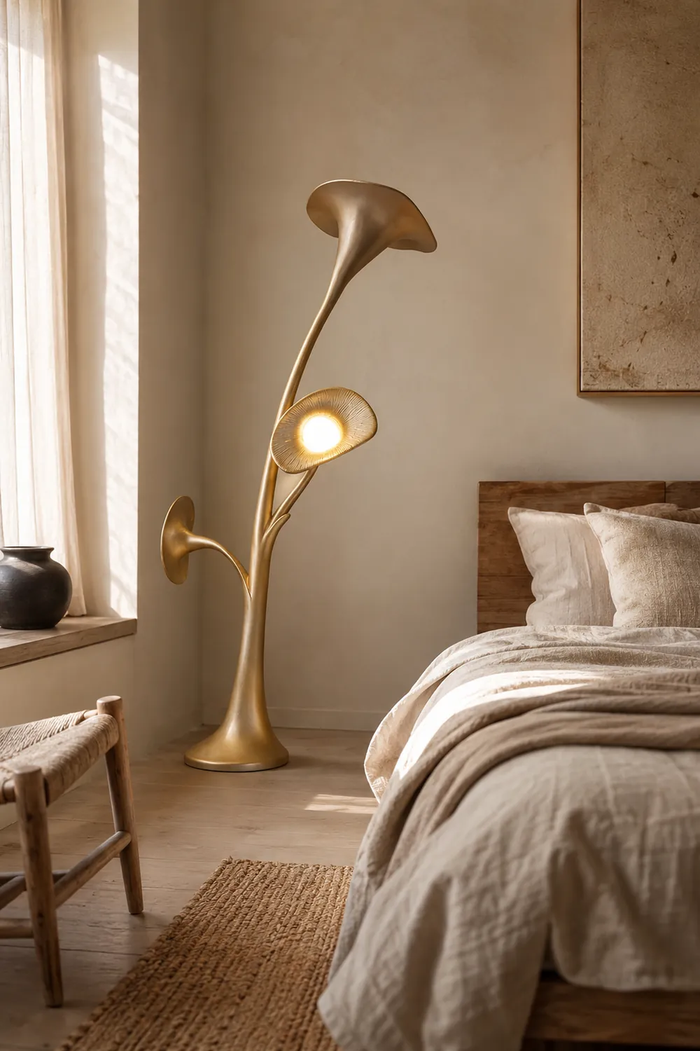 Petunia Sculpture Floor Lamp - Lumpaz
