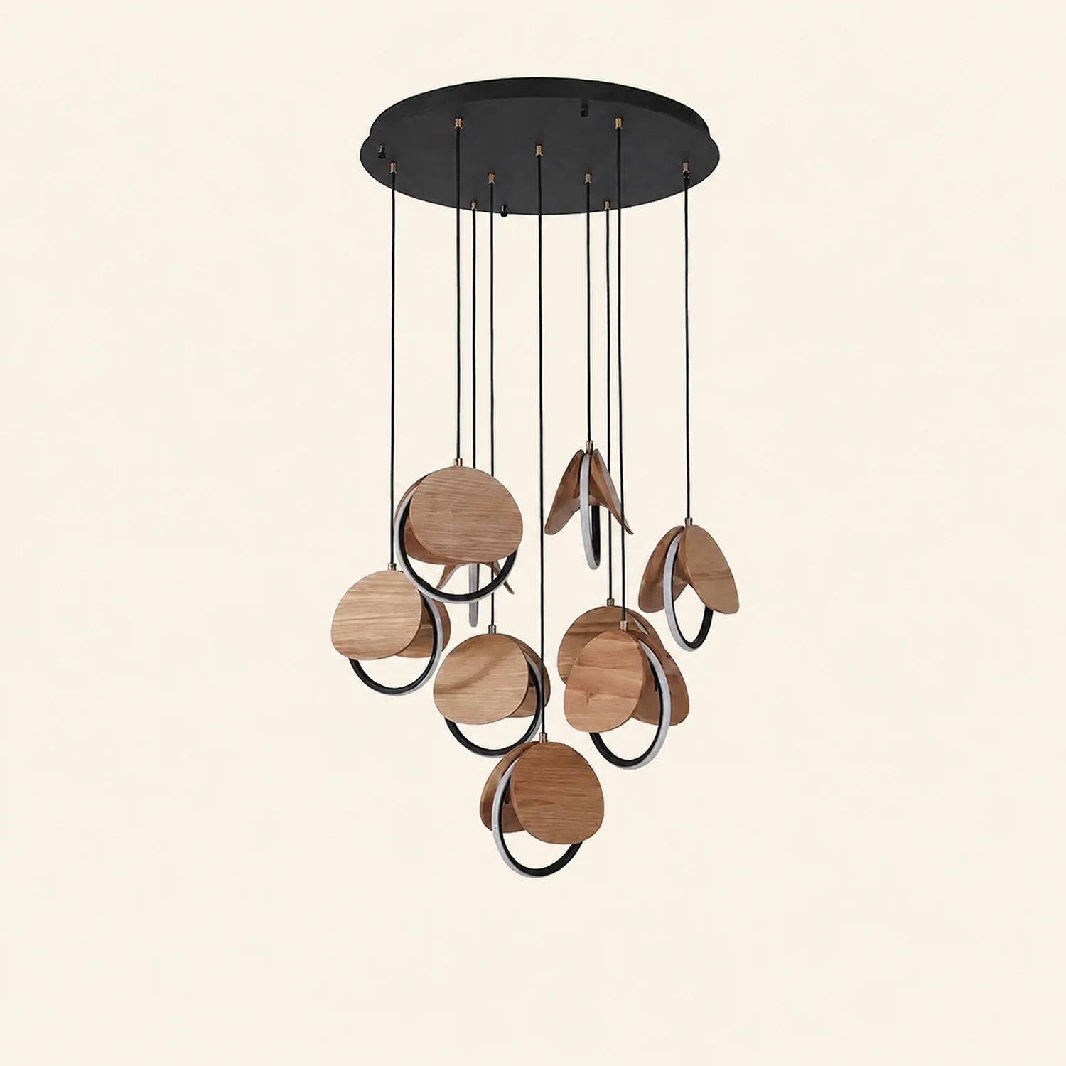 Elliot Rings Chandelier - Lumpaz