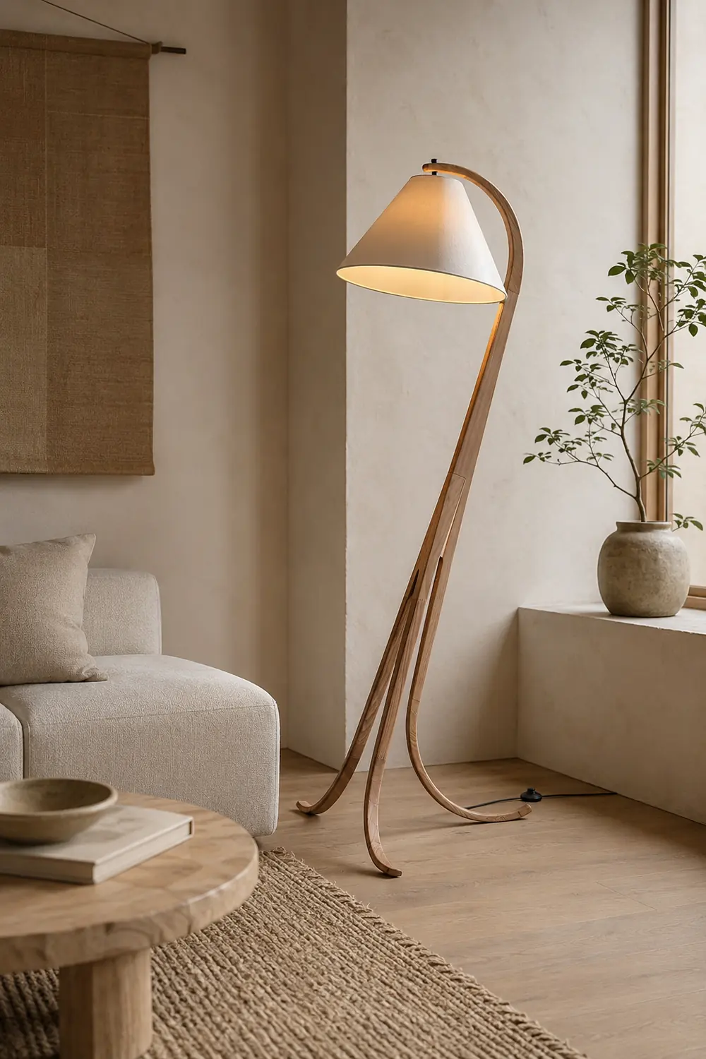 Arcwood Floor Lamp - Lumpaz