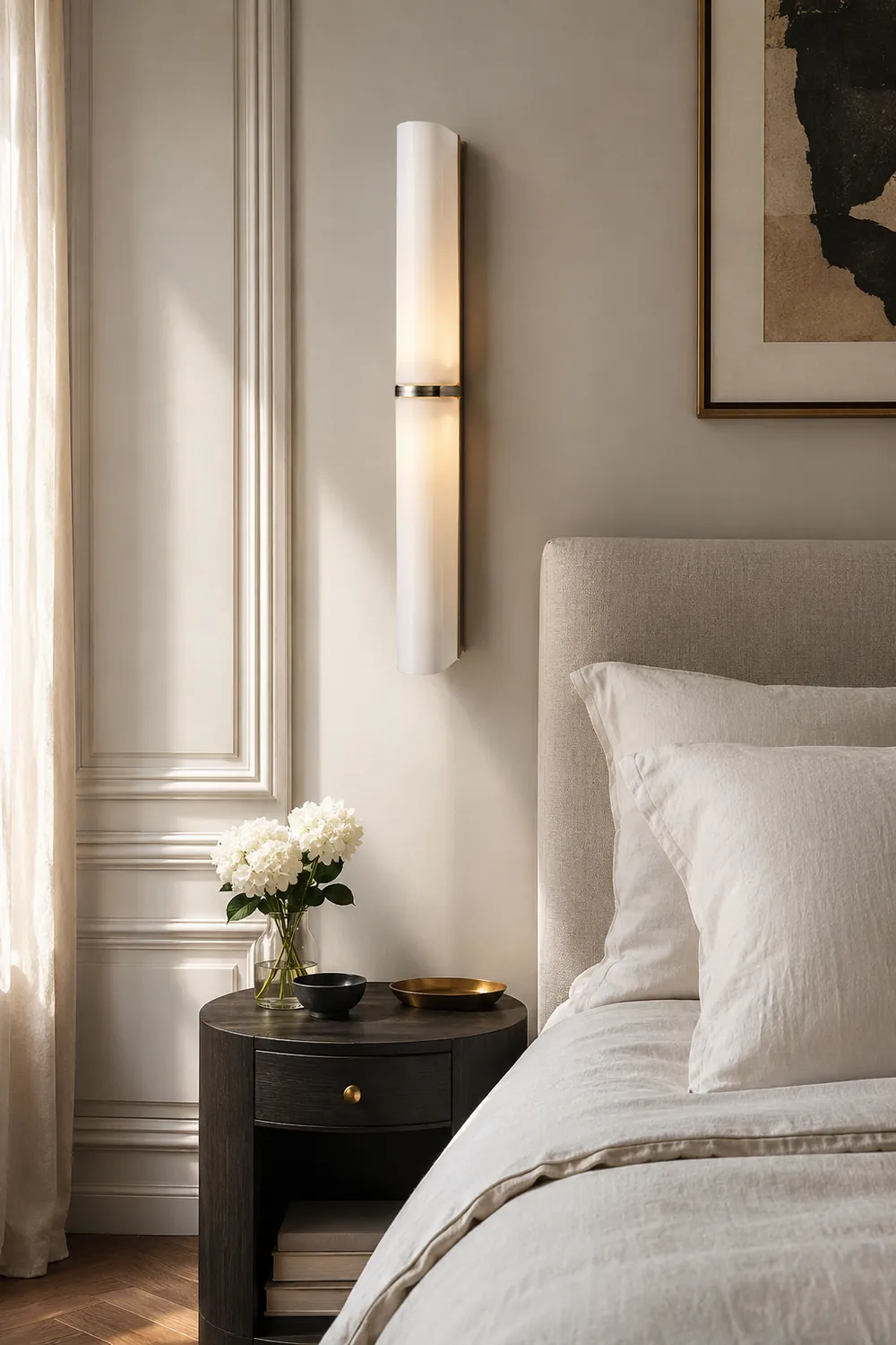 Ivory Glow Wall Sconce - Lumpaz