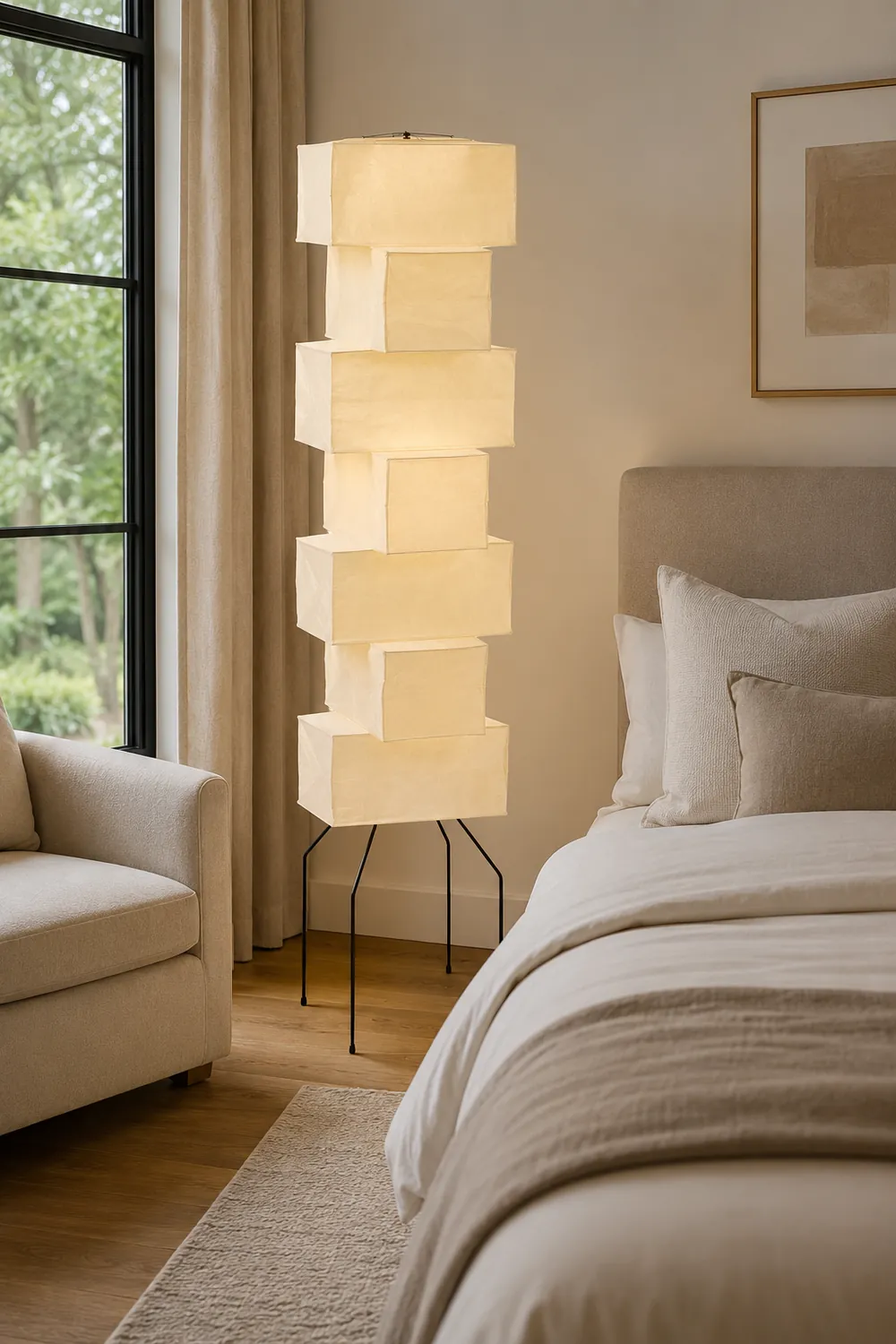 Lana Stacked Floor Lamp - Lumpaz