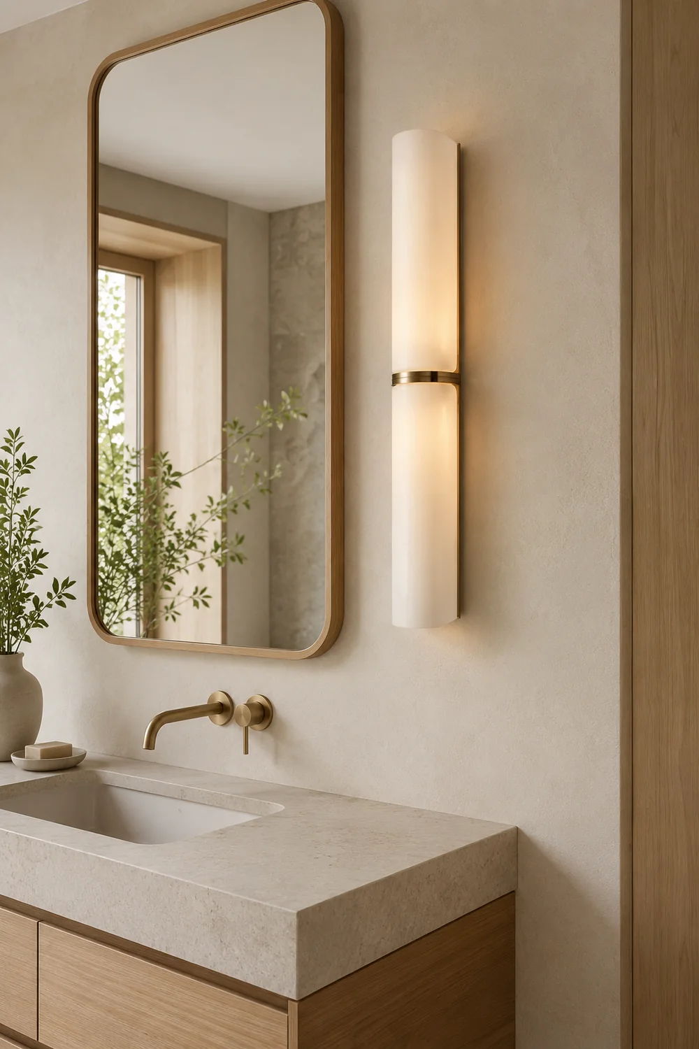 Ivory Glow Wall Sconce - Lumpaz