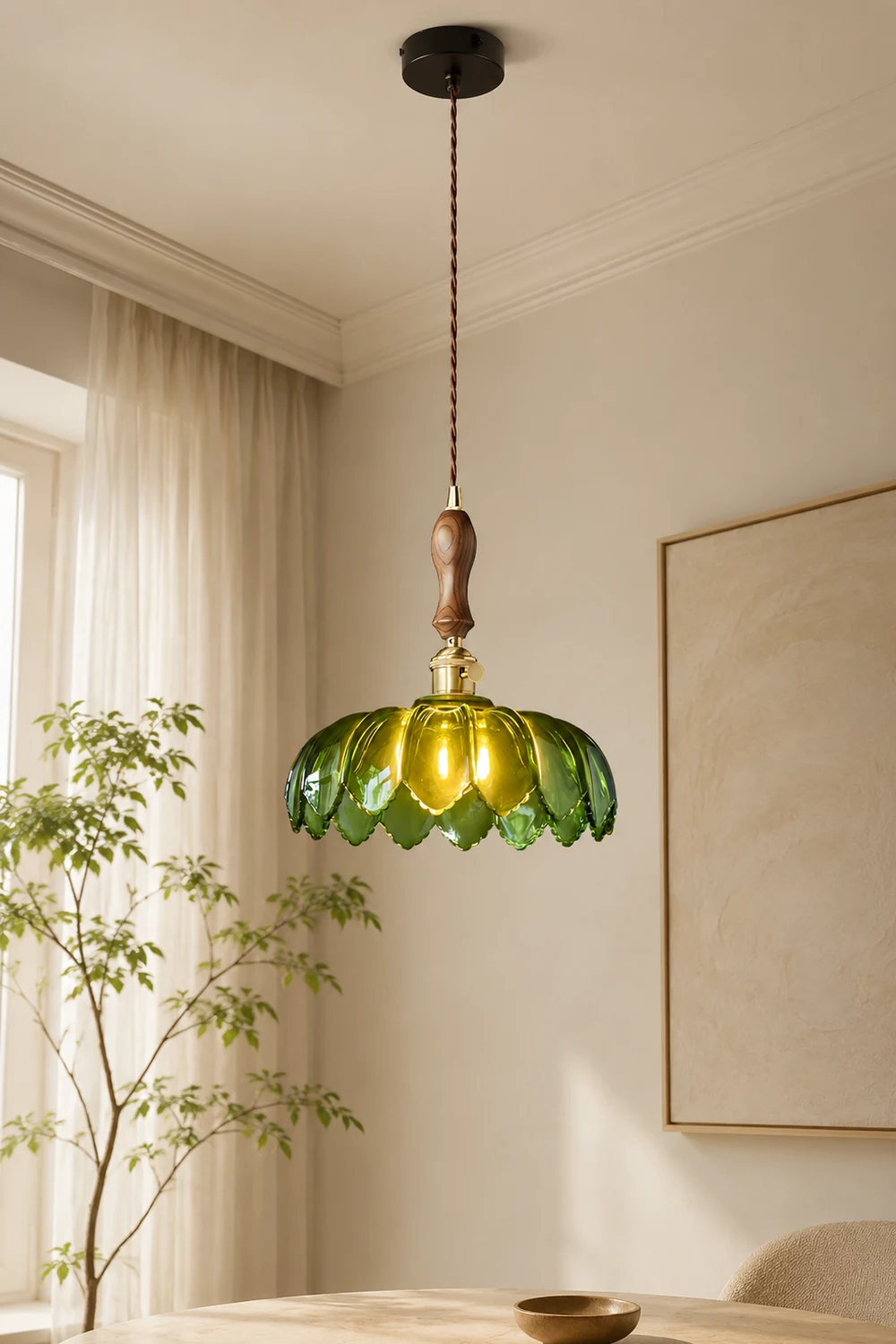 Lila Petal Pendant Lamp - Lumpaz