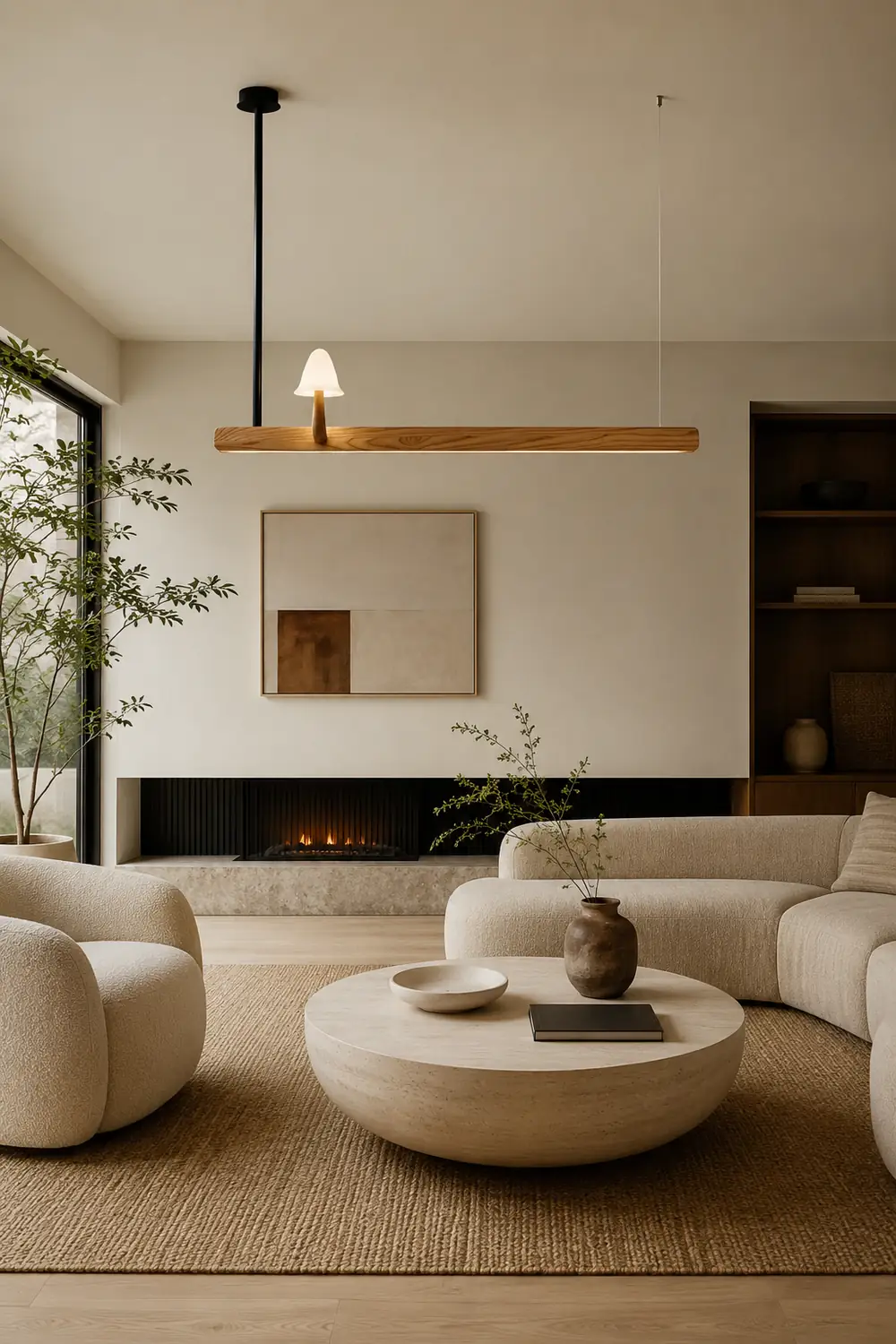 Mushroom Beam Chandelier - Lumpaz