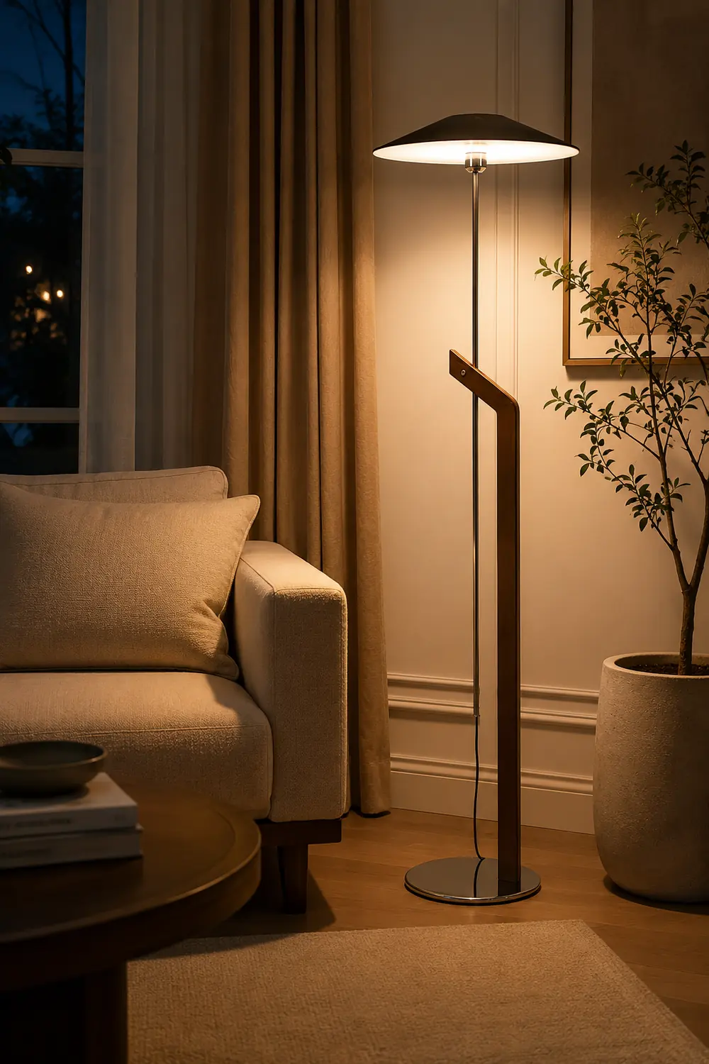 Umbrella Floor Lamp - Lumpaz
