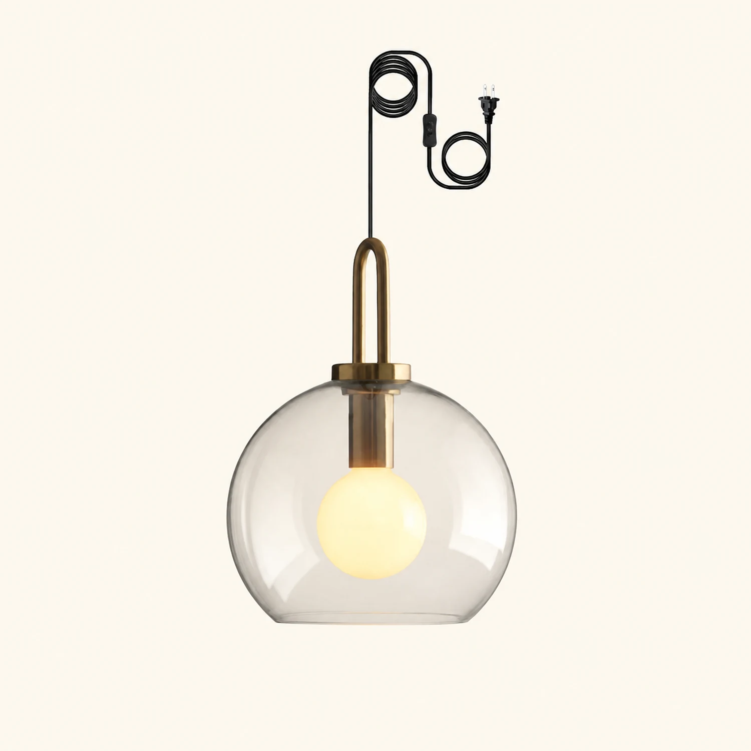 Pendulum Glass Swag Lights - Lumpaz