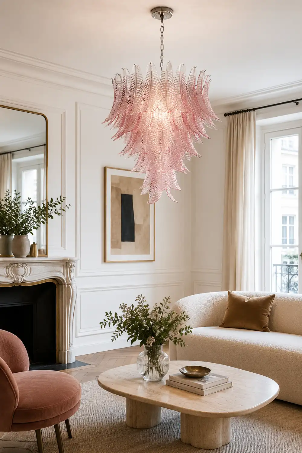 Rosalind Murano Chandelier - Lumpaz