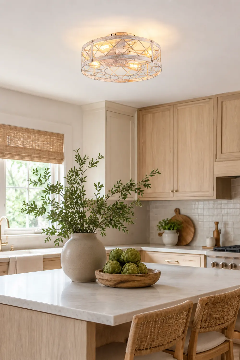 Davian With Remote Ceiling Fan Lamp - Lumpaz