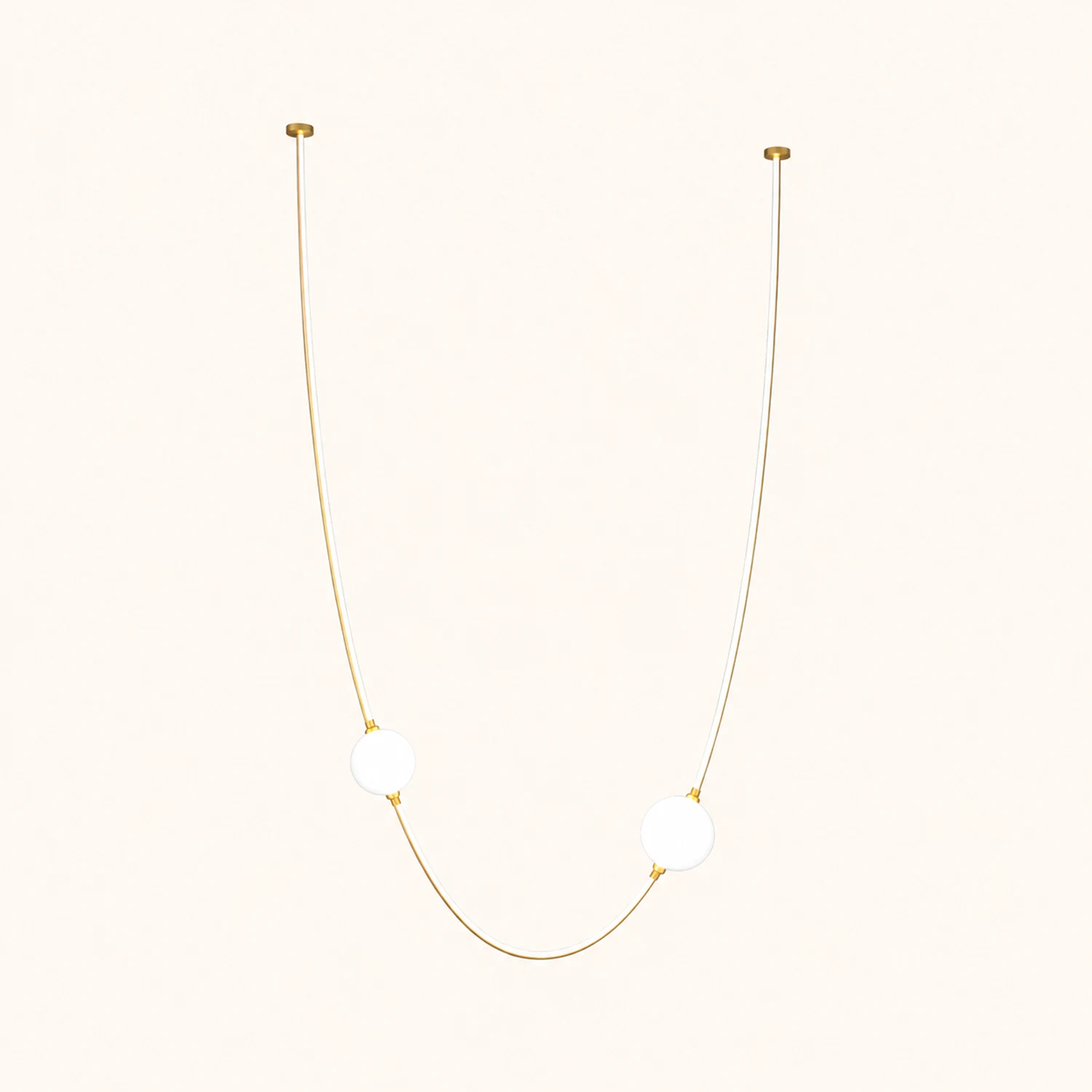 Linea Curva Chandelier - Lumpaz