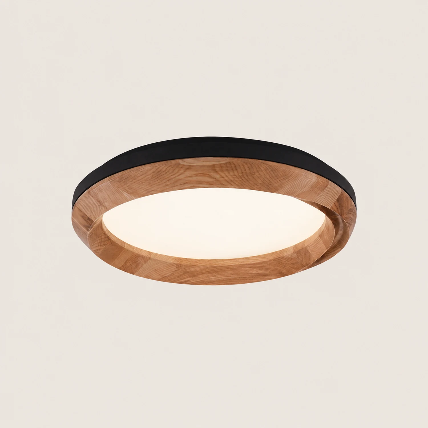 Ripple Wood Ceiling Light - Lumpaz