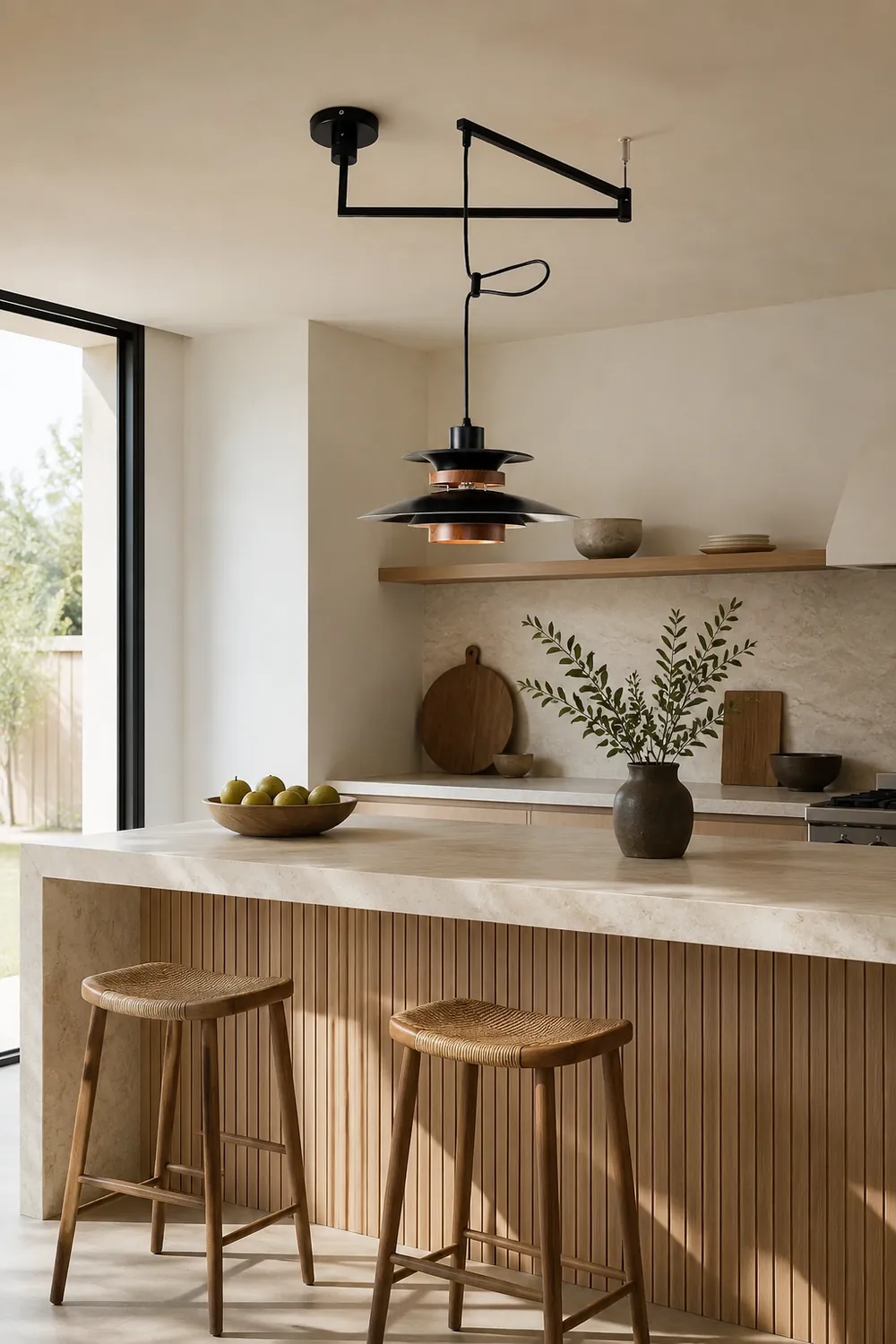 Mercero Swing Arm Pendant Lamp - Lumpaz