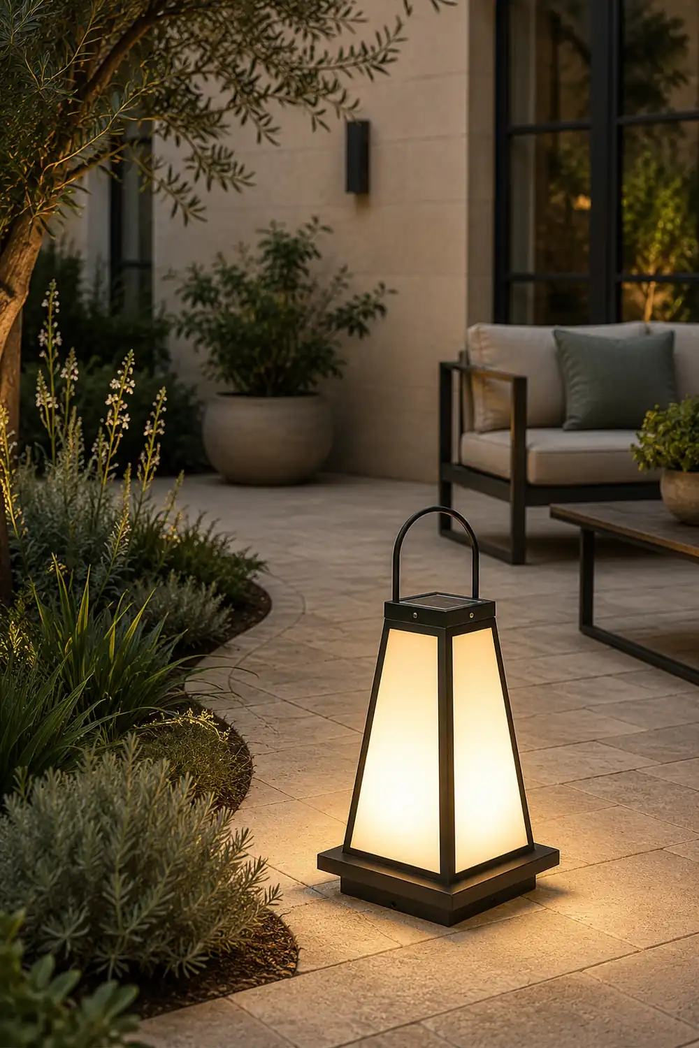 Roam Lantern Solar Outdoor Lamp - Lumpaz