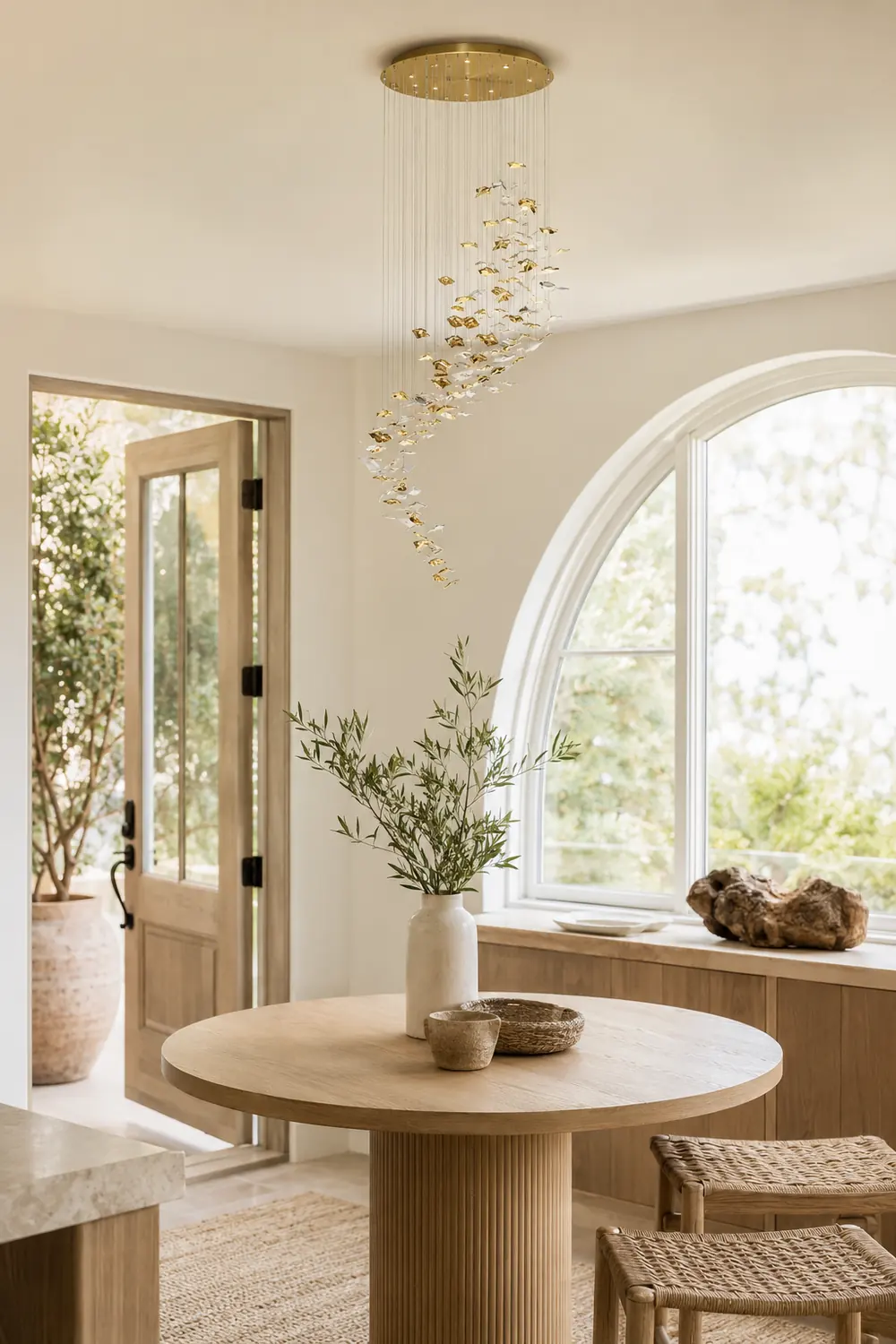 Whispering Kerchiefs Chandelier - Lumpaz