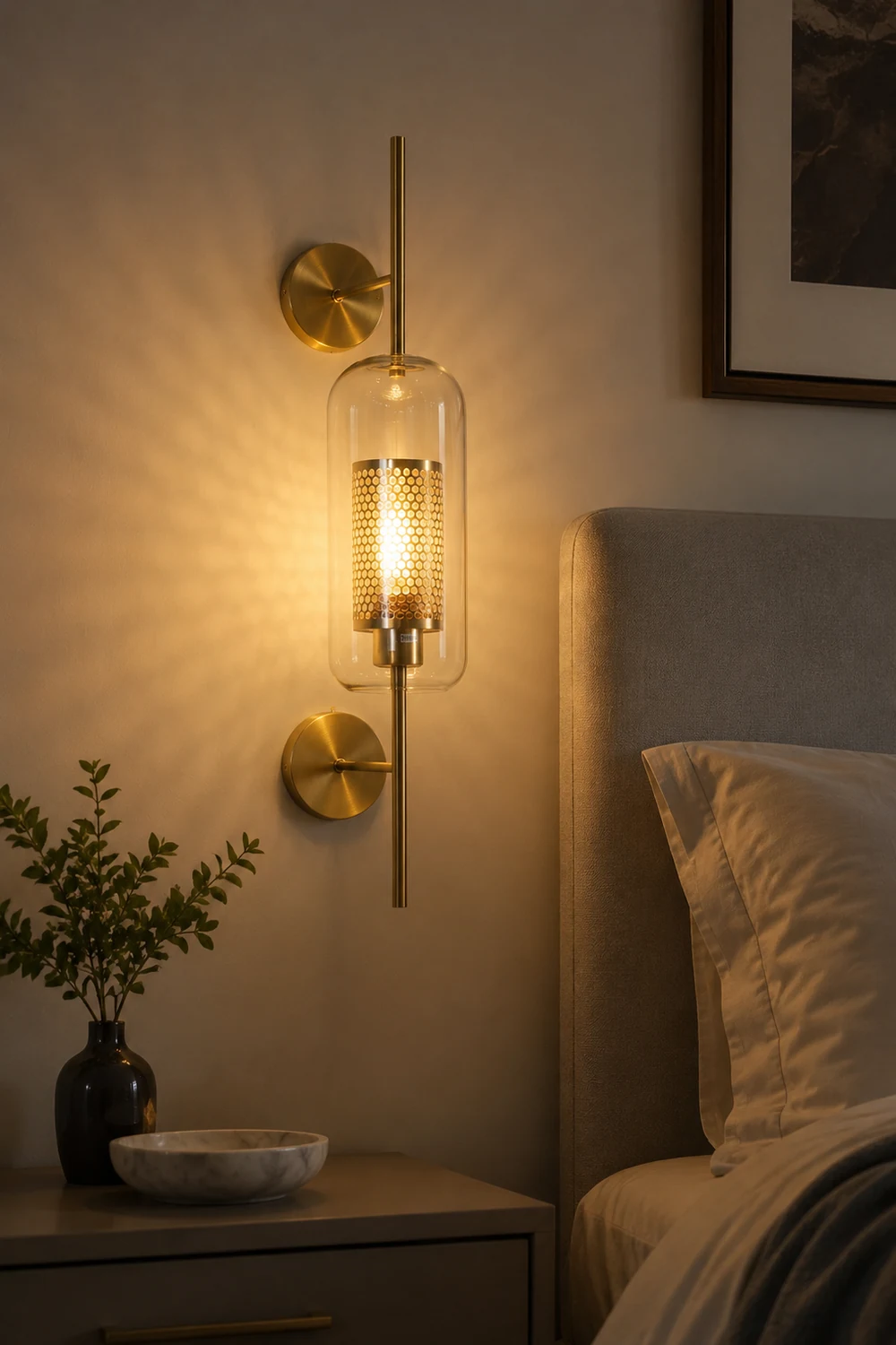 Chiswick Glass Wall Lamp - Lumpaz