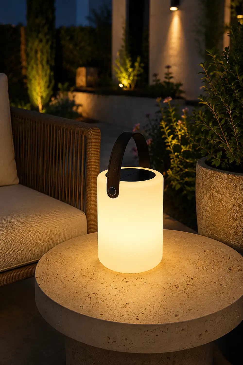 Elara Portable Lantern Table Lamp - Lumpaz