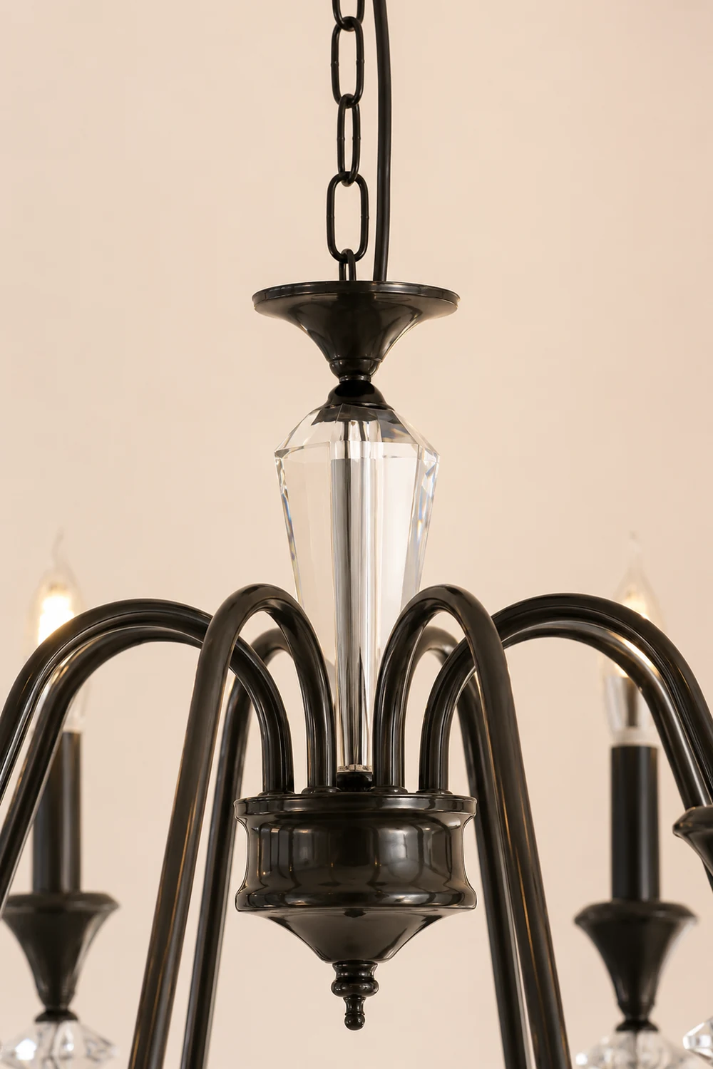 Noir Candelabra Chandelier - Lumpaz
