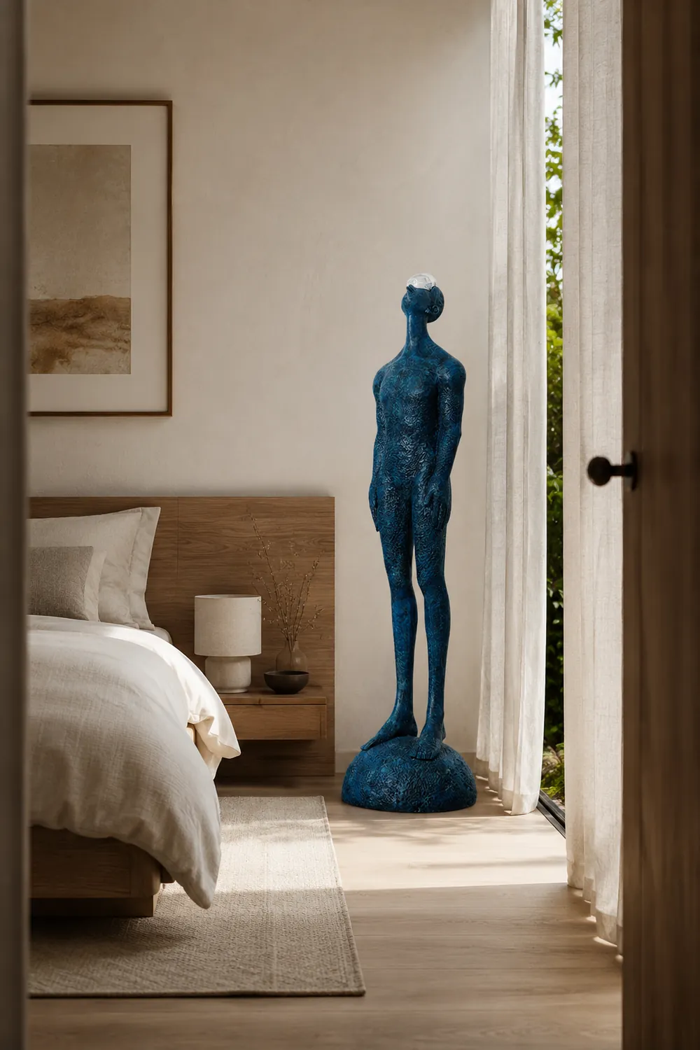 Atlas Guardian Sculpture Floor Ornaments - Lumpaz