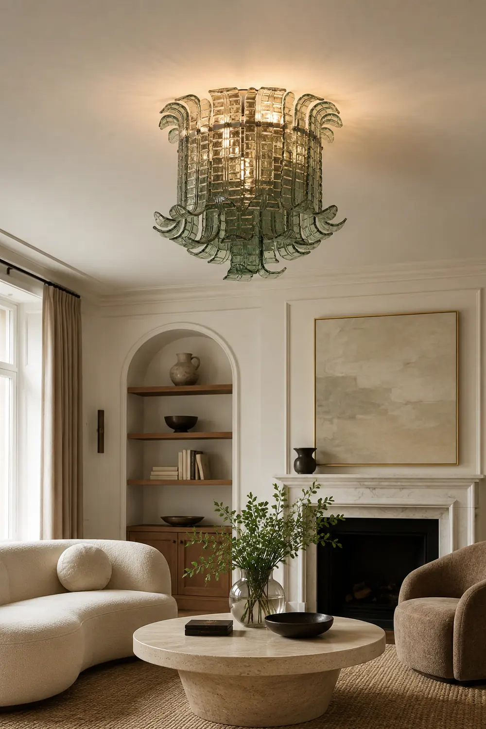 Valeria Murano Glass Ceiling Lamp - Lumpaz