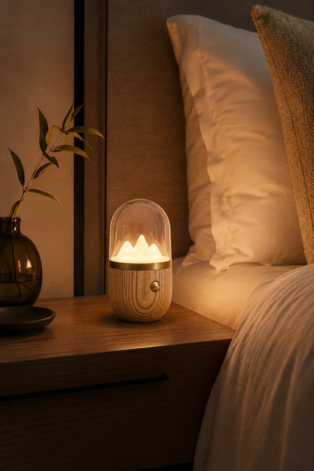 Mountain Peak Night Table Lamp - Lumpaz